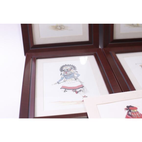 Danny Lanza, 2002, Native American, Print, Lot, Wall Hanging, ~ 251016-WH 1378 - Picture 3 of 8